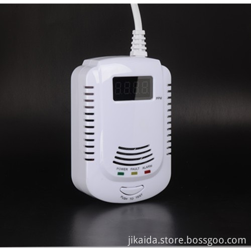 2015 new product human voice prompt carbon monoxide gas detector 2 in 1